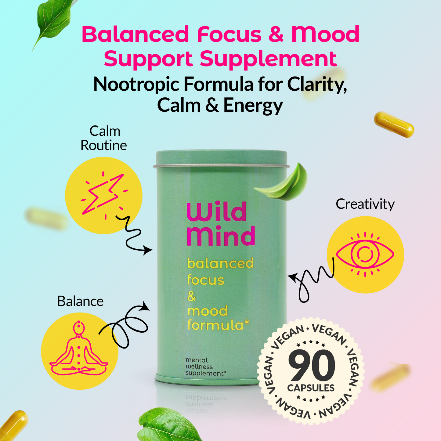 MOTIVE - Balanced Focus and Mood Formula